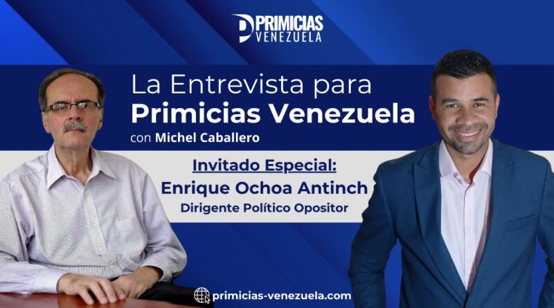 Enrique Ochoa Antich: “la campaña de María Corina le hace un inmenso daño a Edmundo González”