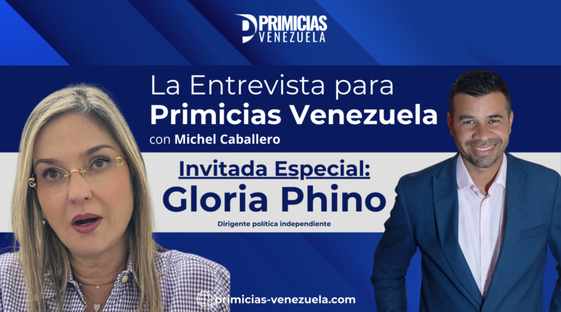 Gloria Phino: si gana Edmundo mandaría María Corina como lo hizo Blanca Ibáñez con Jaime Lusinchi