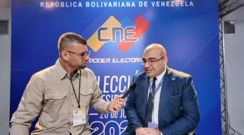 Veedor de Azerbaiyán confirma garantías del CNE para las elecciones presidenciales